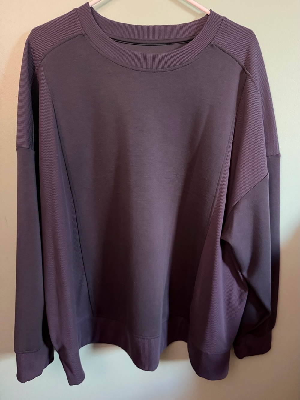 Penningtons Women's Crewneck Sweater in Deep Plum